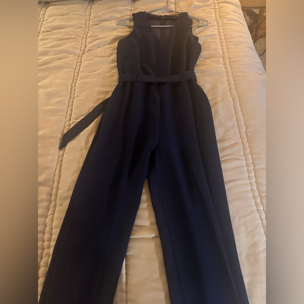 Elegant Navy Banana Republic jumpsuit
